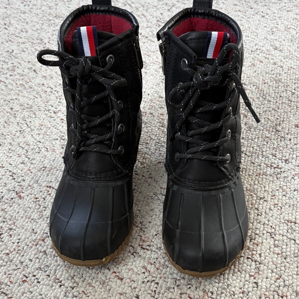 Tommy Hilfiger Black Boots